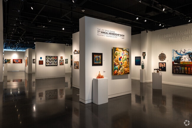 Admire the art at Murphysburg's Cornell Arts & Entertainment.