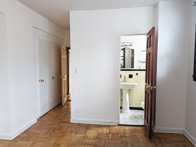 Main bedroom and bathroom