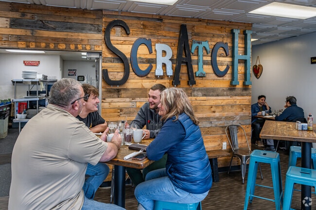 Enjoy a gourmet breakfast with the family at Scratch Restaurant in Independence.