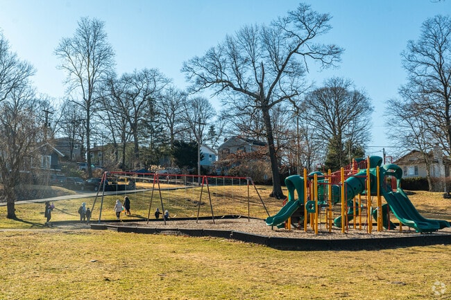 Families in Hopatcong gather at Modick Park for playtime and community events.