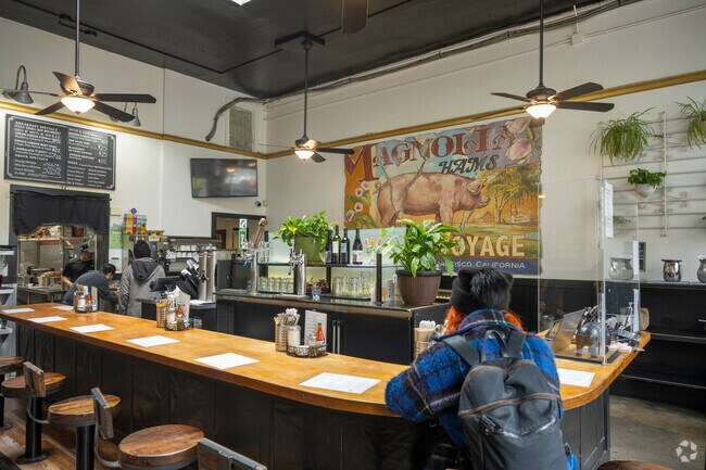 Brenda's is an amazing breakfast restaurant in the Anza Vista neighborhood.