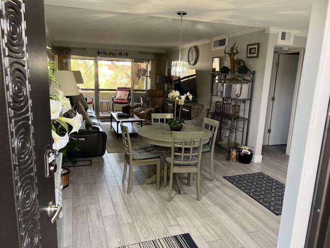 entrance into condo