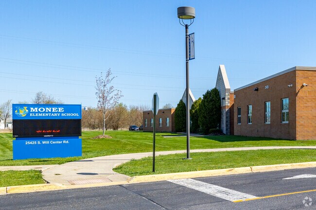 Monee Elementary School is a C rated school according to Niche.