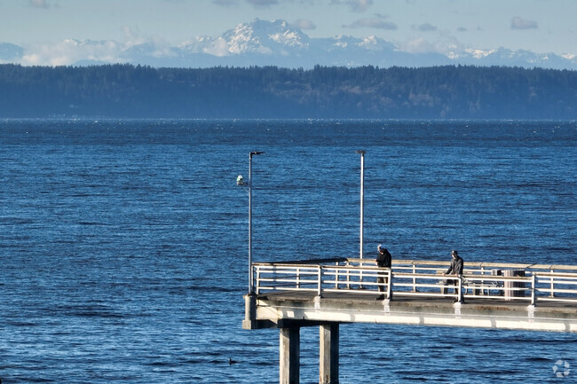Nearby Demoines Beach Park has stunning views and fishing oppertunities in Seatac.