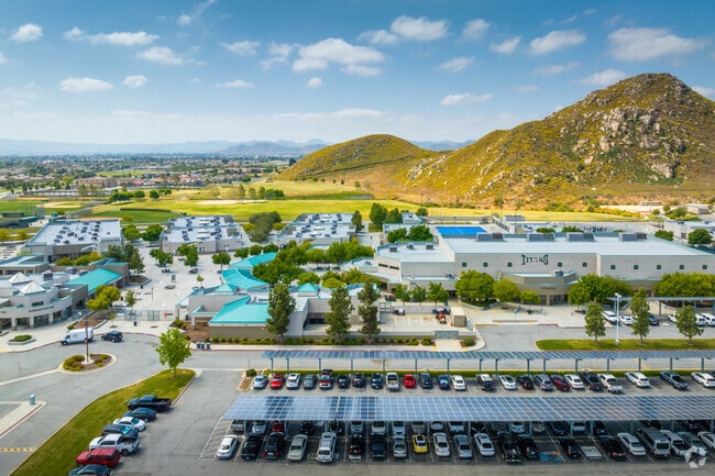 Tahquitz High School in Hemet offers a sprawling campus when viewed from above.