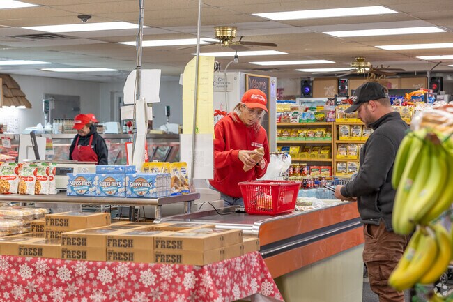 Far West Side residents head to Eby's Meat Market for fresh produce and meat.