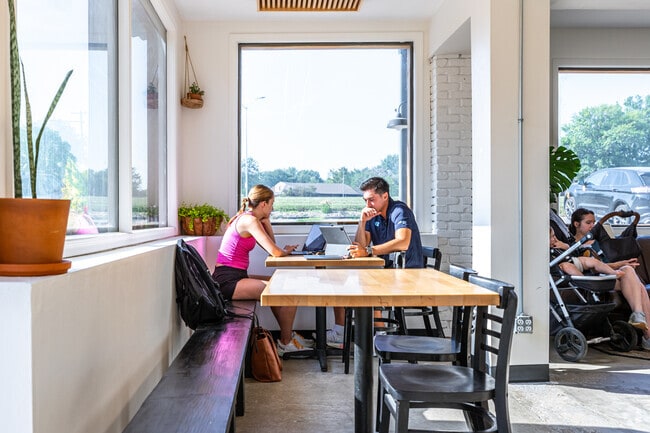 There are plenty of quiet spots and coffee shops, to relax or just get a little work done.