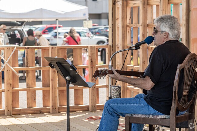 Country folk music rings throughout the events around Superior in the summer.