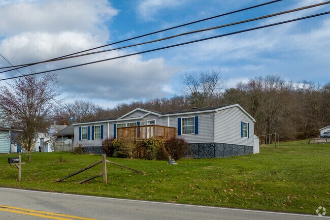 Ranch-style homes are less common in Nicholson Township than farmhouses.