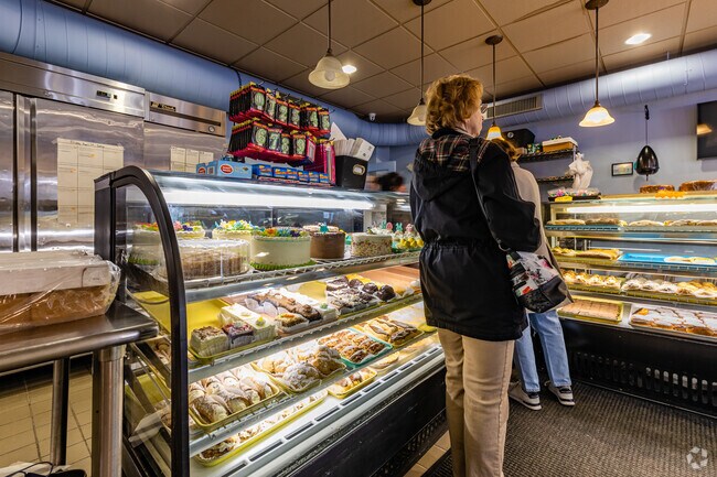 Get a pastry or a decorated cake at Potomac Bakery in Dormont.