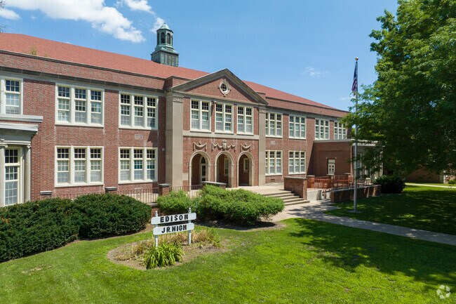 Edison Junior High serves Rock Riverfront and surrounding neighborhoods' younger students.