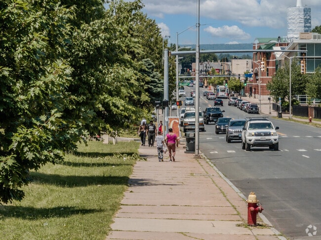 Main Street is particularly lively with shops, restaurants, and attractions in Clay Arsenal.