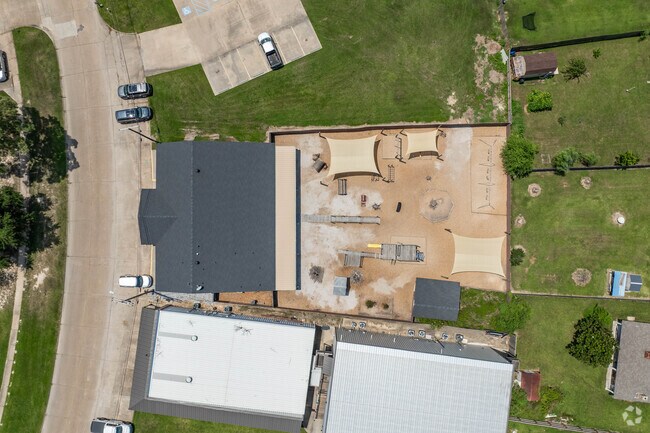 Students at Little Learners Montessori appreciate the expansive playground on campus.