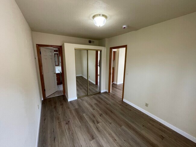 Bedroom with closet