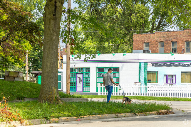Take your dog for a walk along the well maintained streets of Old Aristocracy Hill.