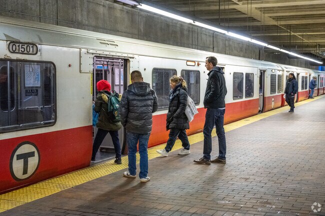 The Quincy Center T makes the commute from Houghs Neck to Boston a breeze.