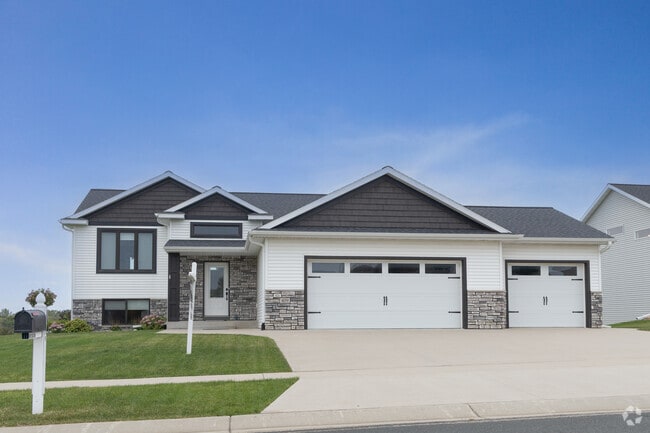 Newer construction like craftsman homes offer details that are also popular in Dodge Center.