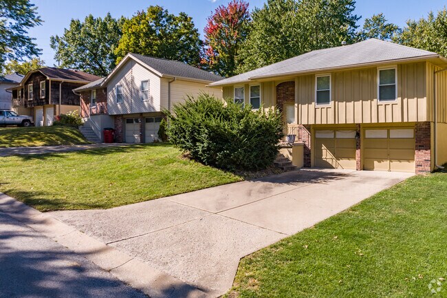 Split-level homes are a common style in Farview.