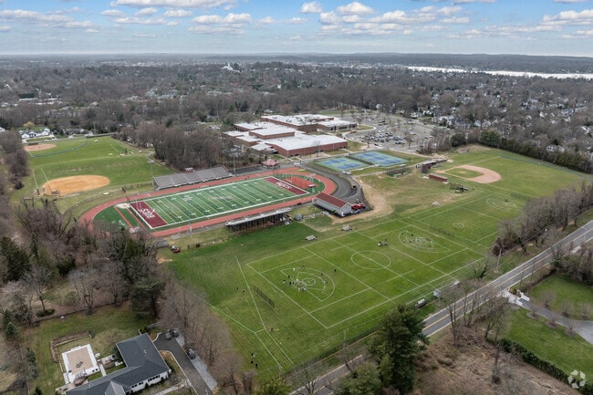 Red Bank Reg High School's mass sports fields.