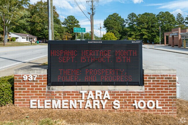 Tara Elementary School teaches over 550 students.