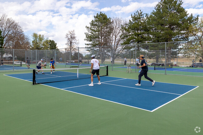 Crestridge Park offers tennis courts just steps from homes in Dam East/West.