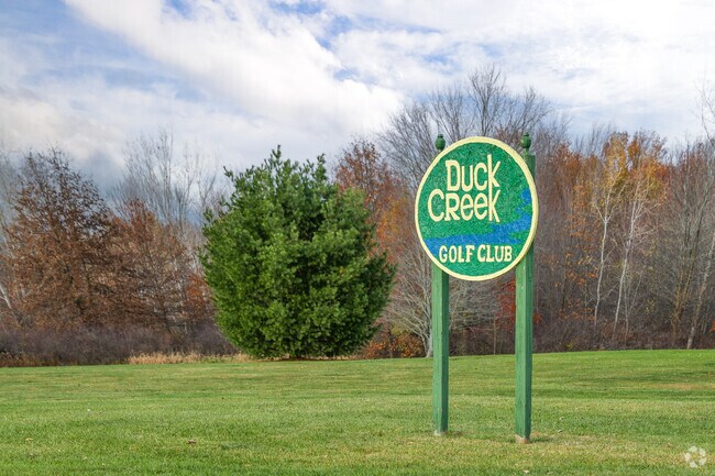 Duck Creek Gold Club, off of a quiet country road, welcomes Newton Falls golfers.