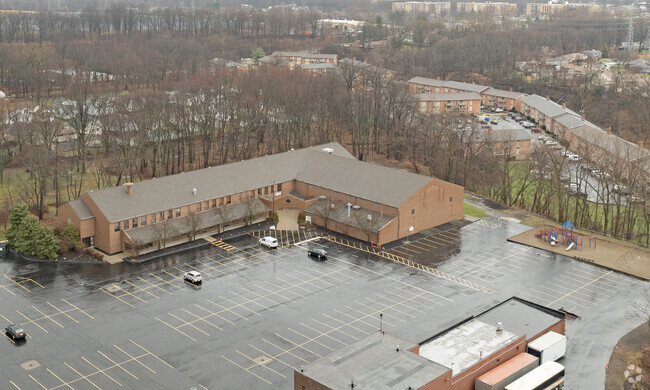 Aerial view of Heritage Christian School.