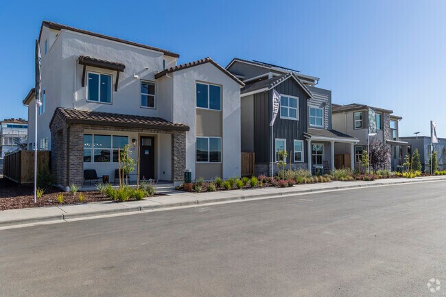 Soscol Gateway South's Patina housing development brings new homes to the old Napa Pipe site.