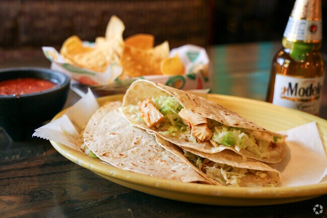 Tilapia Tacos are a house specialty, at El Camino in Aurora.