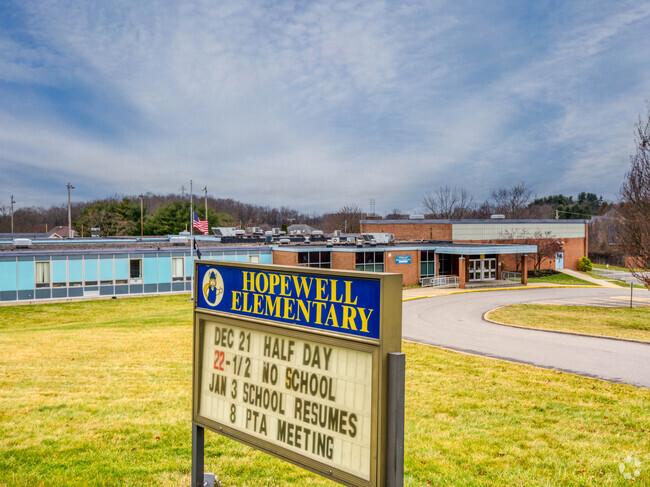 Hopewell Elementary is a public school for grades K-4 and is rated B- by Niche.