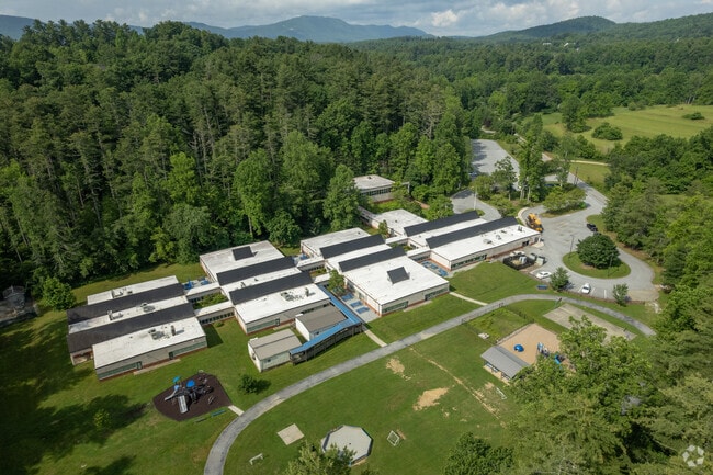 There is a sports field at Atkinson Elementary School.