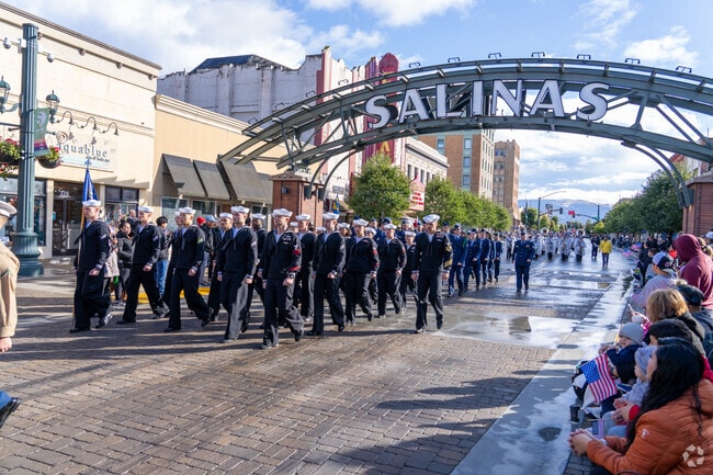 The Veterans Parade in downtown Salinas draws Bolsa Knolls residents every year.