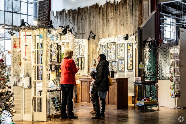 There is plenty of shopping at the Franklin Factory.