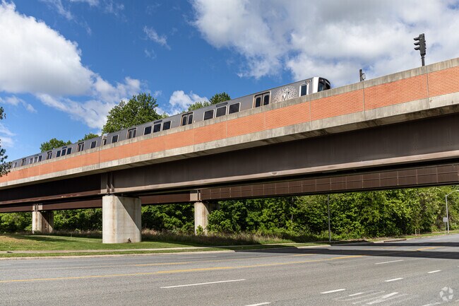Commuting is easy with the Downtown Largo Metro Station.