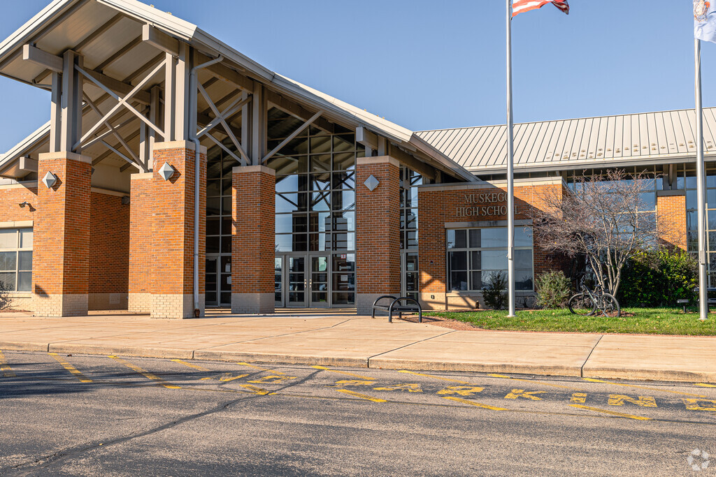 Muskego High School provides education in the neighborhood of 
Muskego.