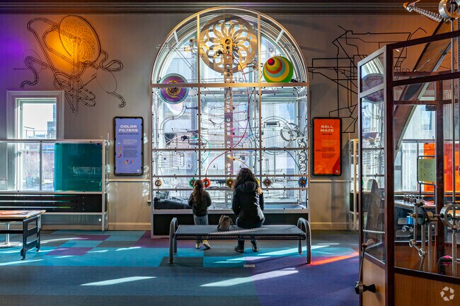 The Hands-On Museum has hundreds of science exhibits for children to explore in Kerrytown.