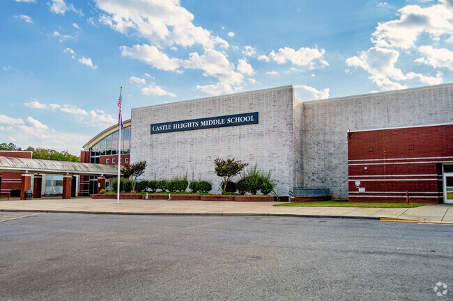Castle Heights Middle School provides education in the neighborhood of Catawba.