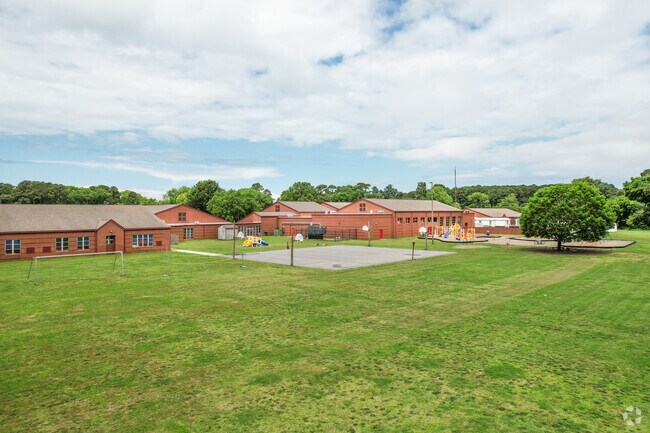 Bright and welcoming halls at Kiptopeke Elementary reflect the school's dedication to nurturing students from all over Northampton County, including Cape Charles and Machipongo.