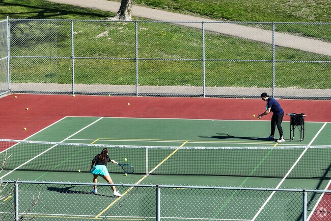 Grab your racket and play some tennis at Fern Hill Park.