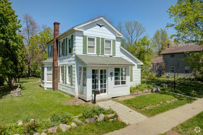 Updated colonials give Depot Town its up-and-coming vibes.