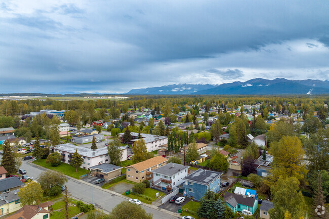 Mountain View is situated on the northern edge of Anchorage.