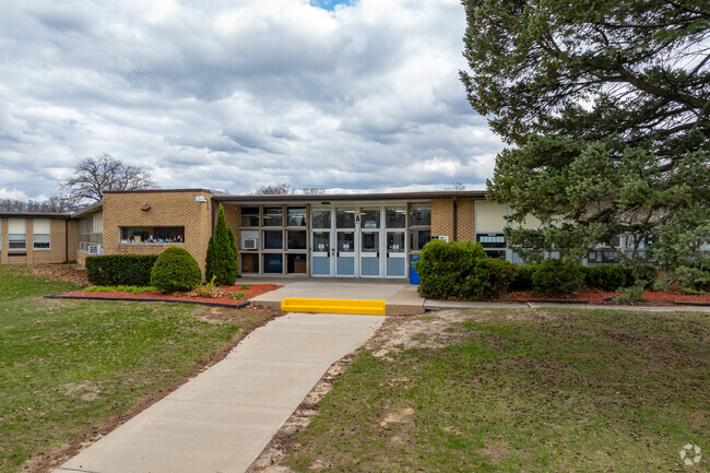 Henry S. Evans Elementary School Public Elementary School entrance.