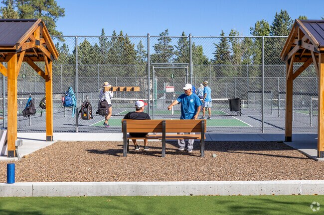 Run into old friends and make new ones at the Hidden Valley Ranch rec center.