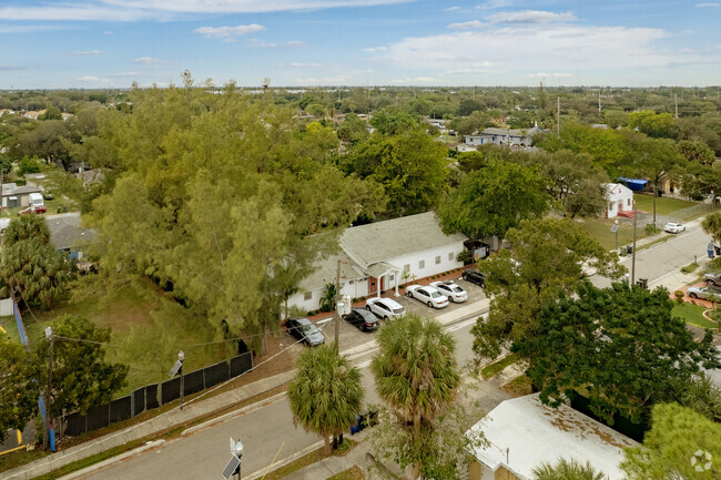 Aerial view of S.O.U.L. Christian Academy in Ft Lauderdale, FL.
