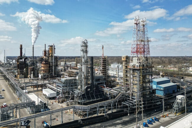 Cenovus Energy, formerly the Husky Lima Refinery in Fifth Ward is a large producer of gasoline in the Midwest.