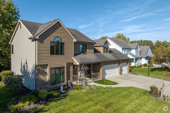 Spacious traditional and colonial-style homes are found in the Walden neighborhood.
