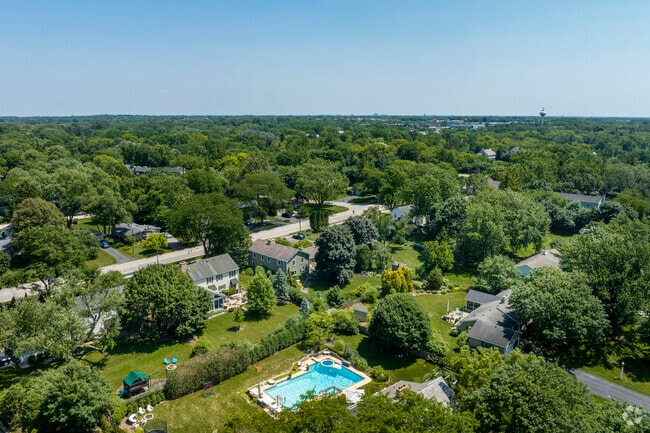 Barrington Hills offers acres of dense woods and preserves for a quiet escape.