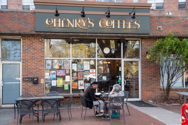 Sip on some coffee at O'Henry's in Highland Park.