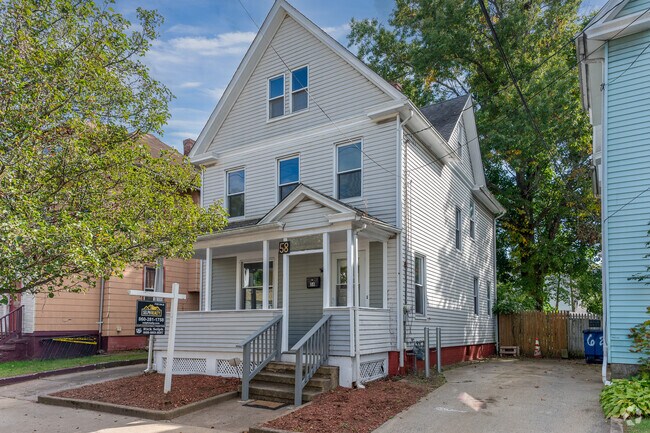 This newly restored Colonial stands on Pond Street in Newhallville.