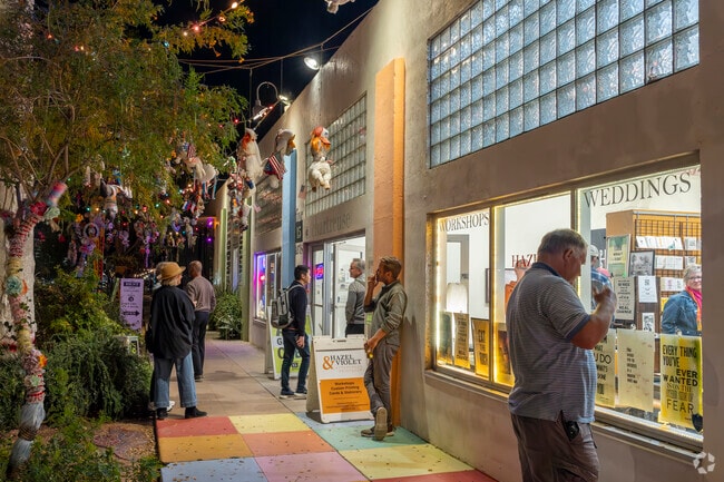 Many art galleries open their doors to showcase their work during Fridays on Grand in Central City.